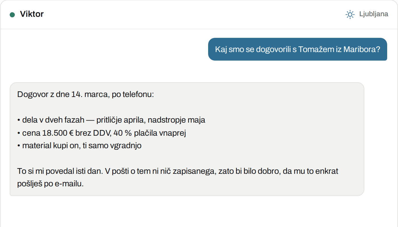 Tako je videti v Viktorju: Arhivar
