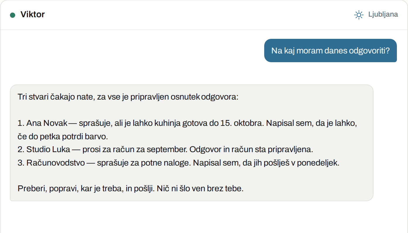 Tako je videti v Viktorju: Tajnik